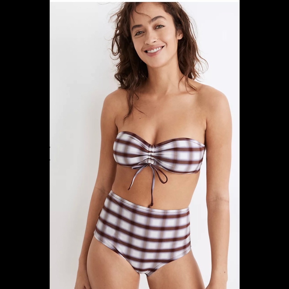 Madewell Second Wave High-Waisted Bikini Bottom
